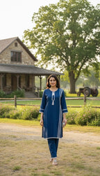 Cotton Lawn Set Lace Work