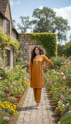 Cotton Lawn Set Lace Work