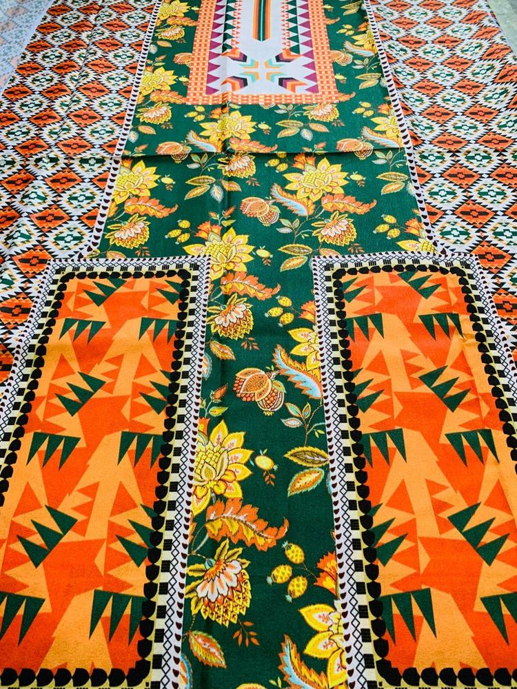 Women Swiss Lawn Printed Shirt Multicolor