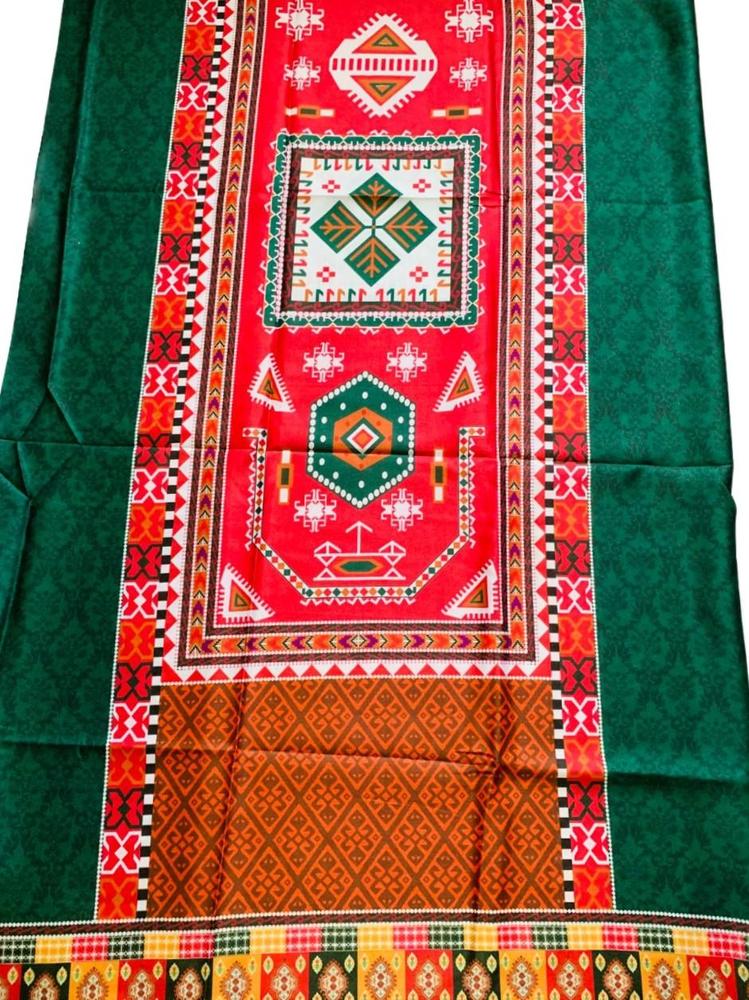 Multicolor Printed Swiss Lawn Women Shirt Summer Casual
