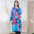 Women Swiss Lawn Printed Shirt Multicolor Casual