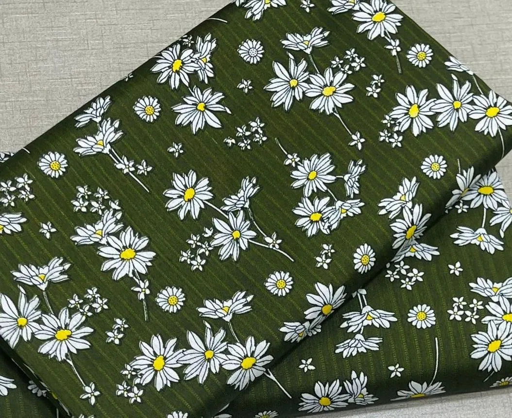 2 Pcs Women's Unstitched Printed Suit