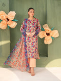 Multicolor Printed Lawn 3 Pcs Women Suit