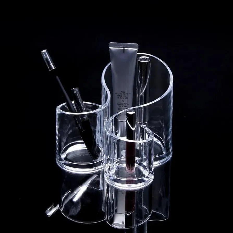 Clear Acrylic Makeup Organizer for Cosmetics Storage