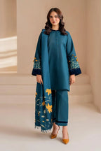 3 Pcs Women's Unstitched Printed Suit
