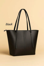 Black Women's Leather Shoulder Bag