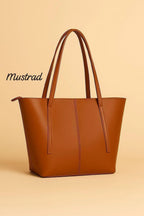 Black Women's Leather Shoulder Bag