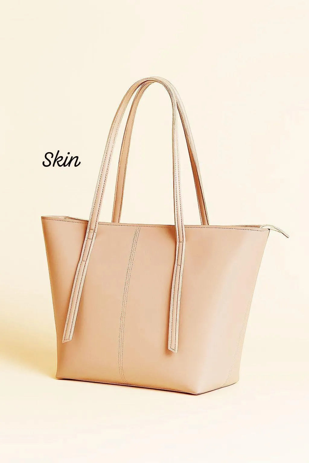 Pink Women's Leather Shoulder Bag