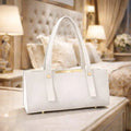 Girl's Leather Plain Shoulder Bag