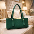 Girl's Leather Plain Shoulder Bag