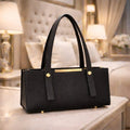 Girl's Leather Plain Shoulder Bag