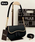 Women's Leather Plain Shoulder Bag