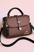 Women's Leather Plain Shoulder Bag
