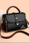 Women's Leather Plain Shoulder Bag