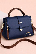 Women's Leather Plain Shoulder Bag