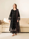 3Pcs Unstitched Embroidered Suit