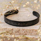 Adjustable Ayat-ul-Kursi Kara Bracelet Gold Silver Black