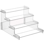 4 Tier Acrylic Display Risers, Perfume Organizer Stand, Cupcake Stand Holder