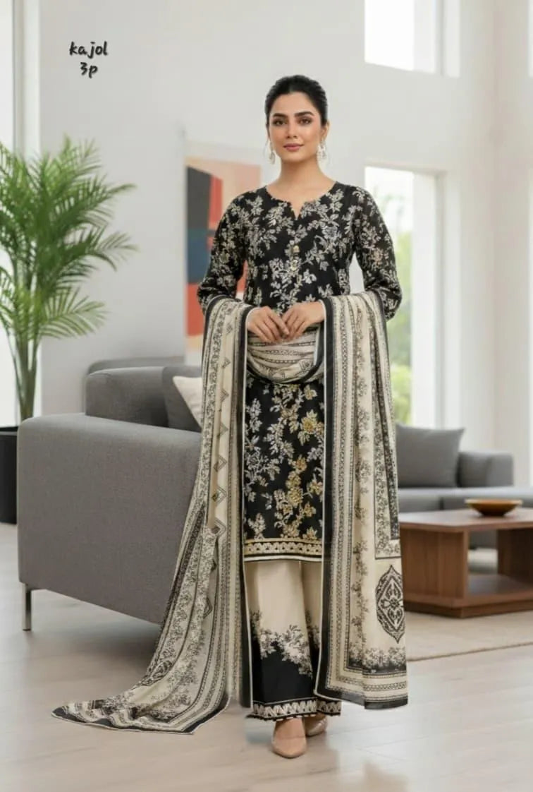 Arabic Lawn Printed Suit