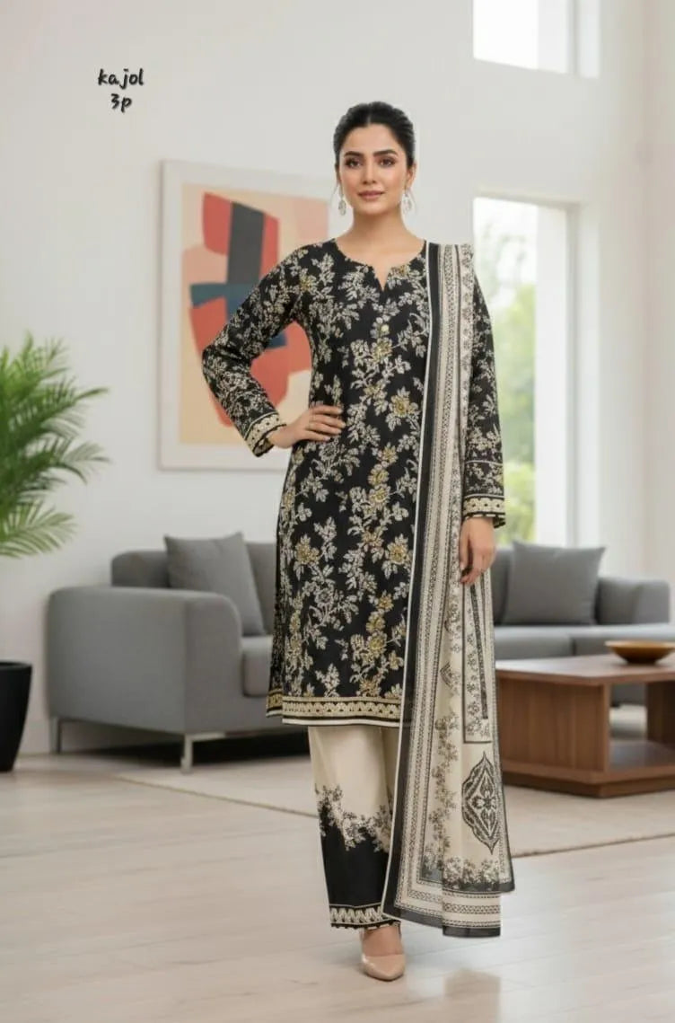 Arabic Lawn Printed Suit