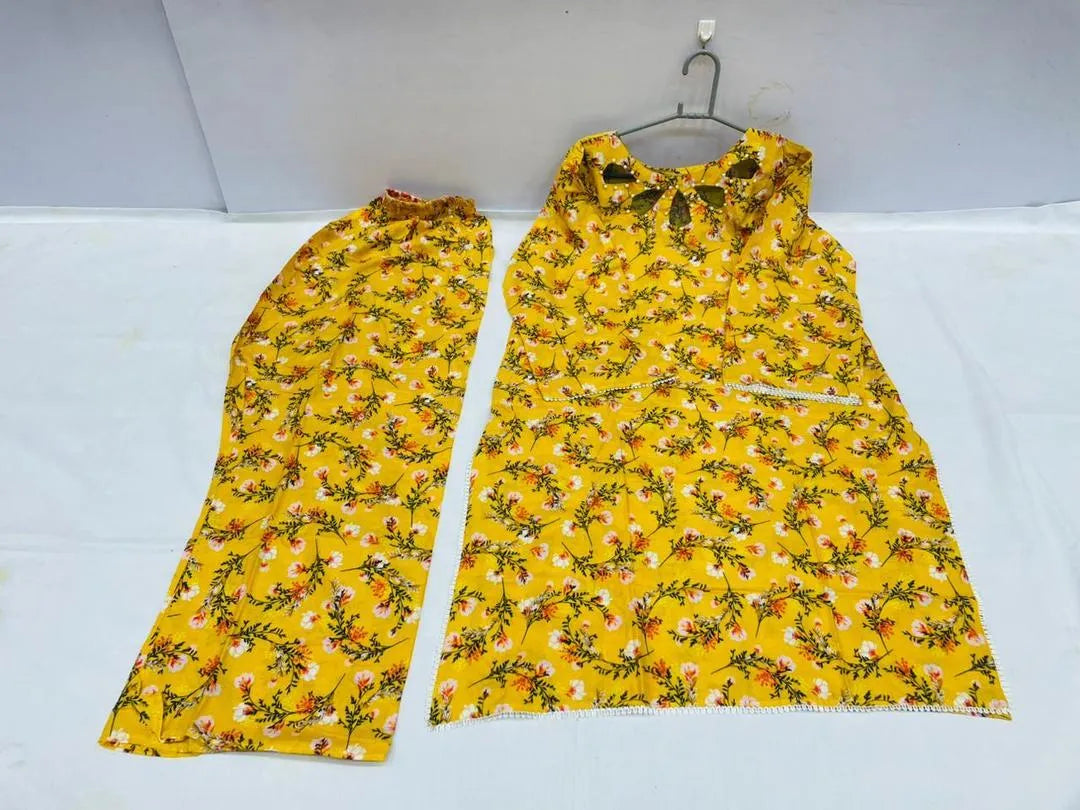 Lawn Digital Print Shirt And Trouser with Handmade Neck