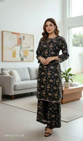 Lawn Digital Print Shirt And Trouser with Handmade Neck