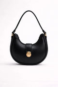 Girl's Leather Plain Shoulder Bag