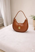 Girl's Leather Plain Shoulder Bag