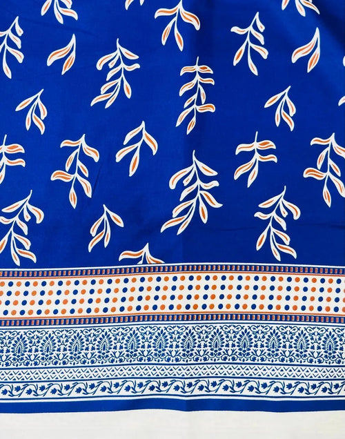2 Pcs Women's Unstitched Printed Suit