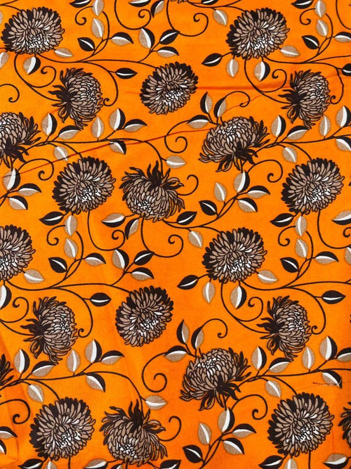 2 Pcs Women's Unstitched Printed Suit