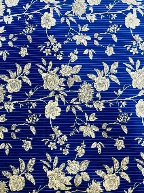 2 Pcs Women's Unstitched Printed Suit