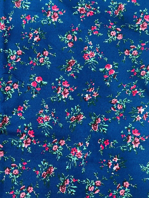 2 Pcs Women's Unstitched Printed Suit