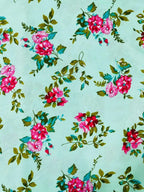 2 Pcs Women's Unstitched Printed Suit