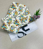 2 Pcs Women's Unstitched Printed Suit