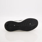 Black Slip-On Jogging Shoes Lightweight