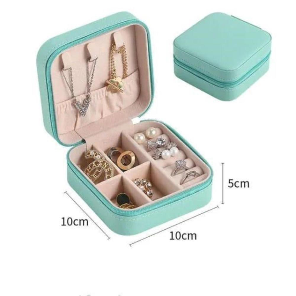 Tiffany Blue Jewelry Storage Box with Moisture Proof & Wrinkle Recovery