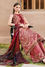 3 Pcs Women's Unstitched Printed Suit