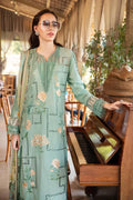 3 Pcs Women's Unstitched Digital Print Suit