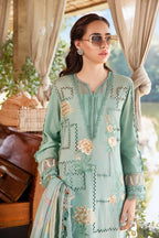 3 Pcs Women's Unstitched Digital Print Suit