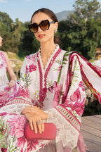 3 Pcs Women's Unstitched Digital Print Suit