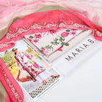 3 Pcs Women's Unstitched Digital Print Suit
