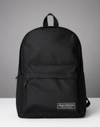 Black Nylon Multipurpose Backpack 17x12x6"