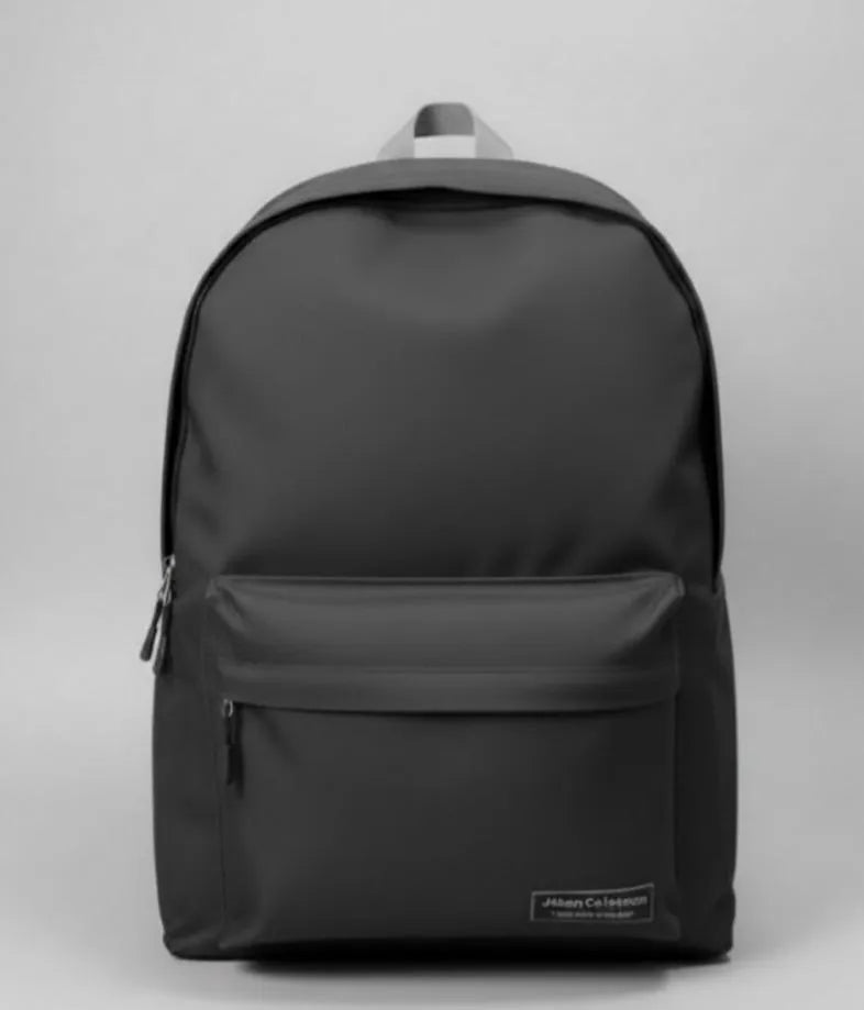Black Nylon Multipurpose Backpack 17x12x6"