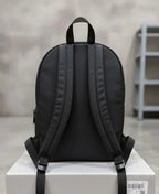 Black Nylon Multipurpose Backpack 17x12x6"
