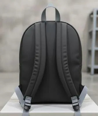 Black Nylon Multipurpose Backpack 17x12x6"