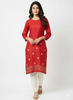 Women's Stitched Lawn Embroidered Shirt