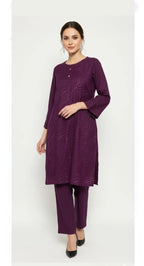 Women's Stitched Lawn Embroidered Shirt