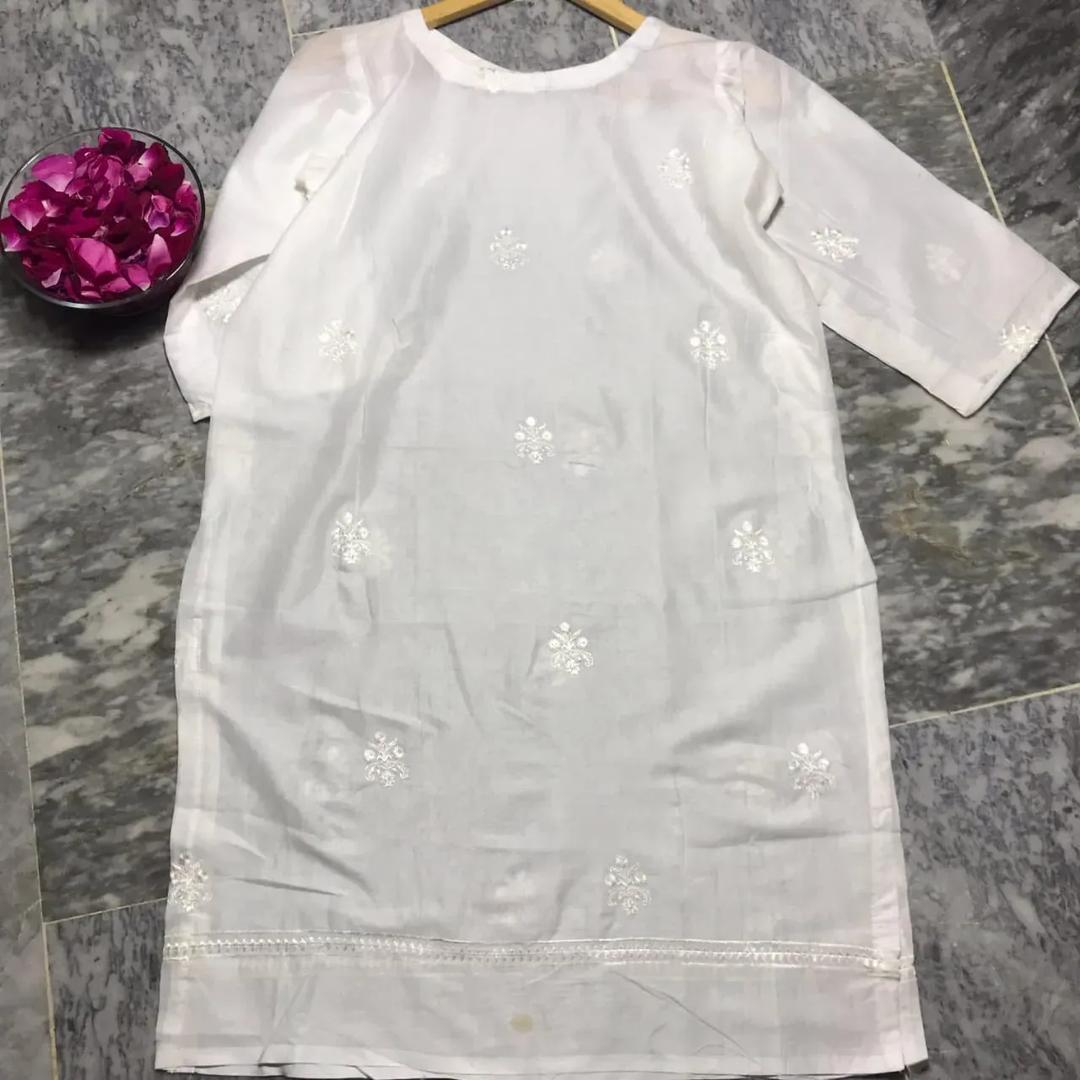 Women's Stitched Lawn Embroidered Shirt