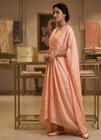Women's Stitched Grip Silk Plain Kaftan