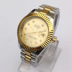 Rolex Datejust 36 Gold Dial Stainless Steel Watch